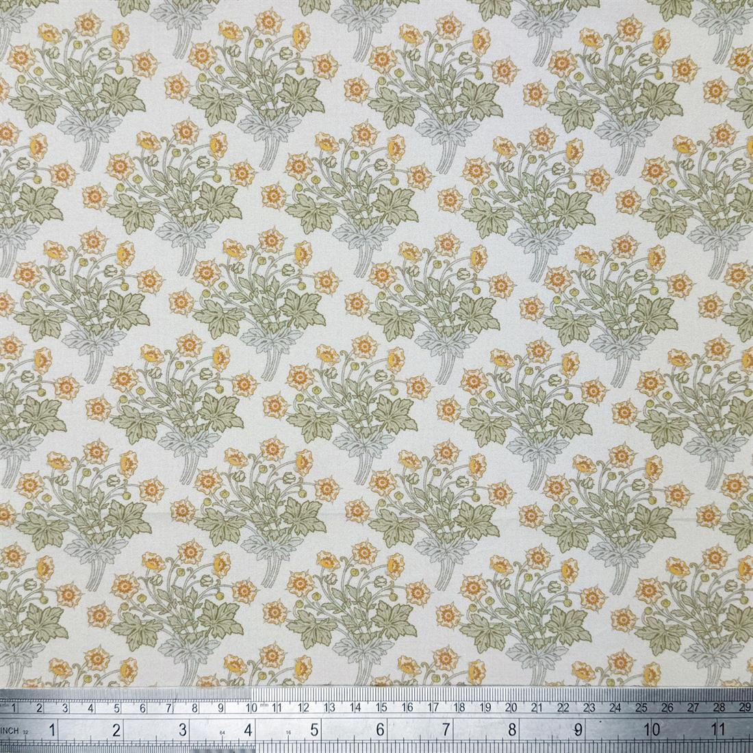 Maurice Pillard Verneuil Buttercup William Morris Crafty 100% Cotton…