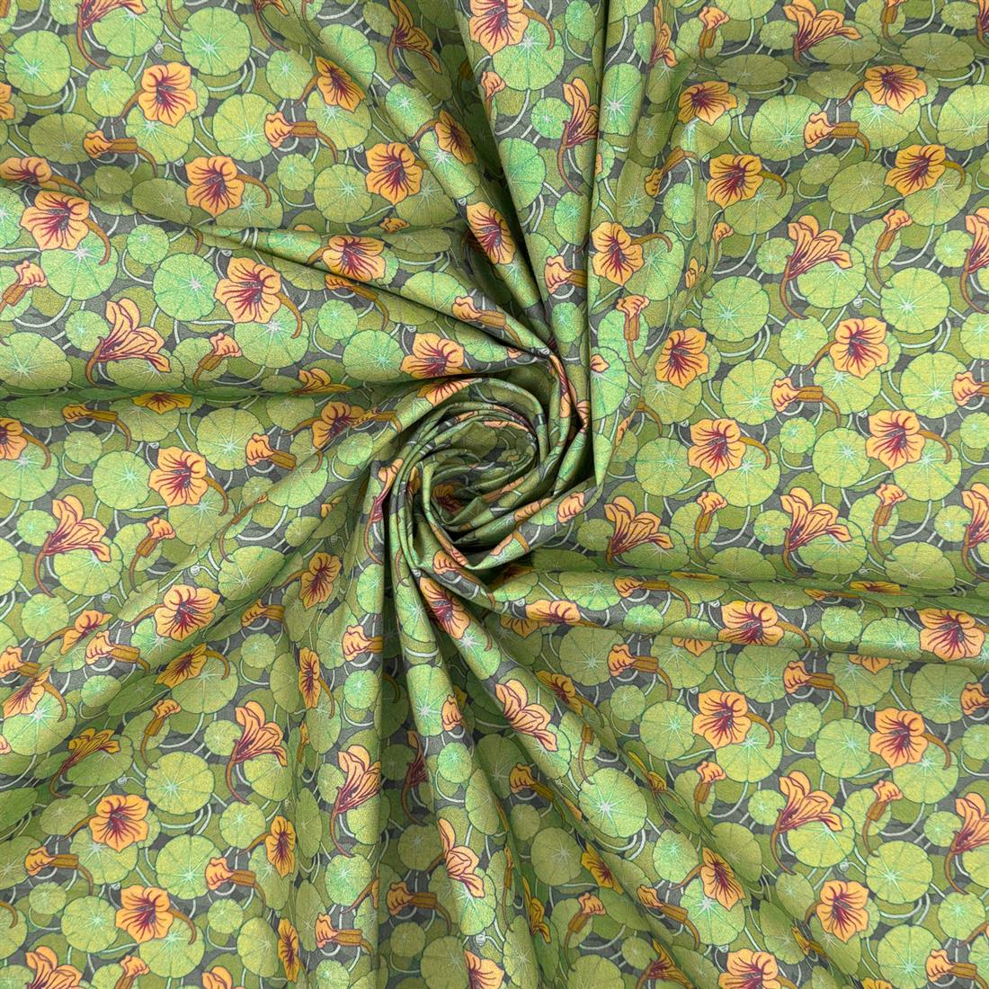 Maurice Pillard Verneuil Nasturtium William Morris Crafty 100% Cotton…