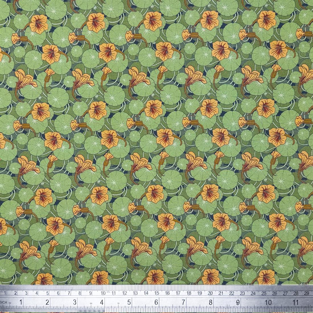 Maurice Pillard Verneuil Nasturtium William Morris Crafty 100% Cotton…