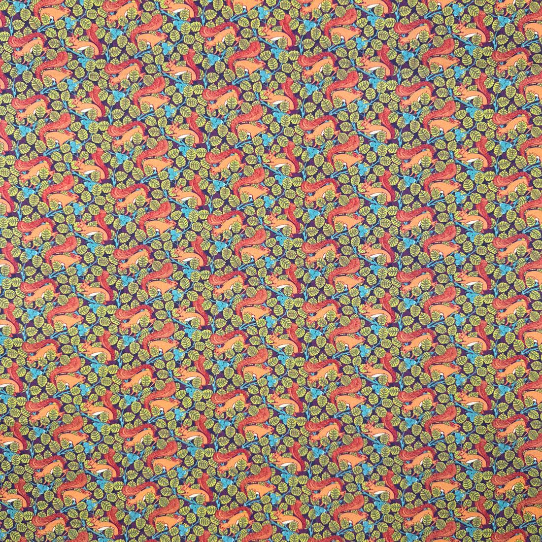 Maurice Pillard Verneuil Squirrels William Morris Crafty 100% Cotton…
