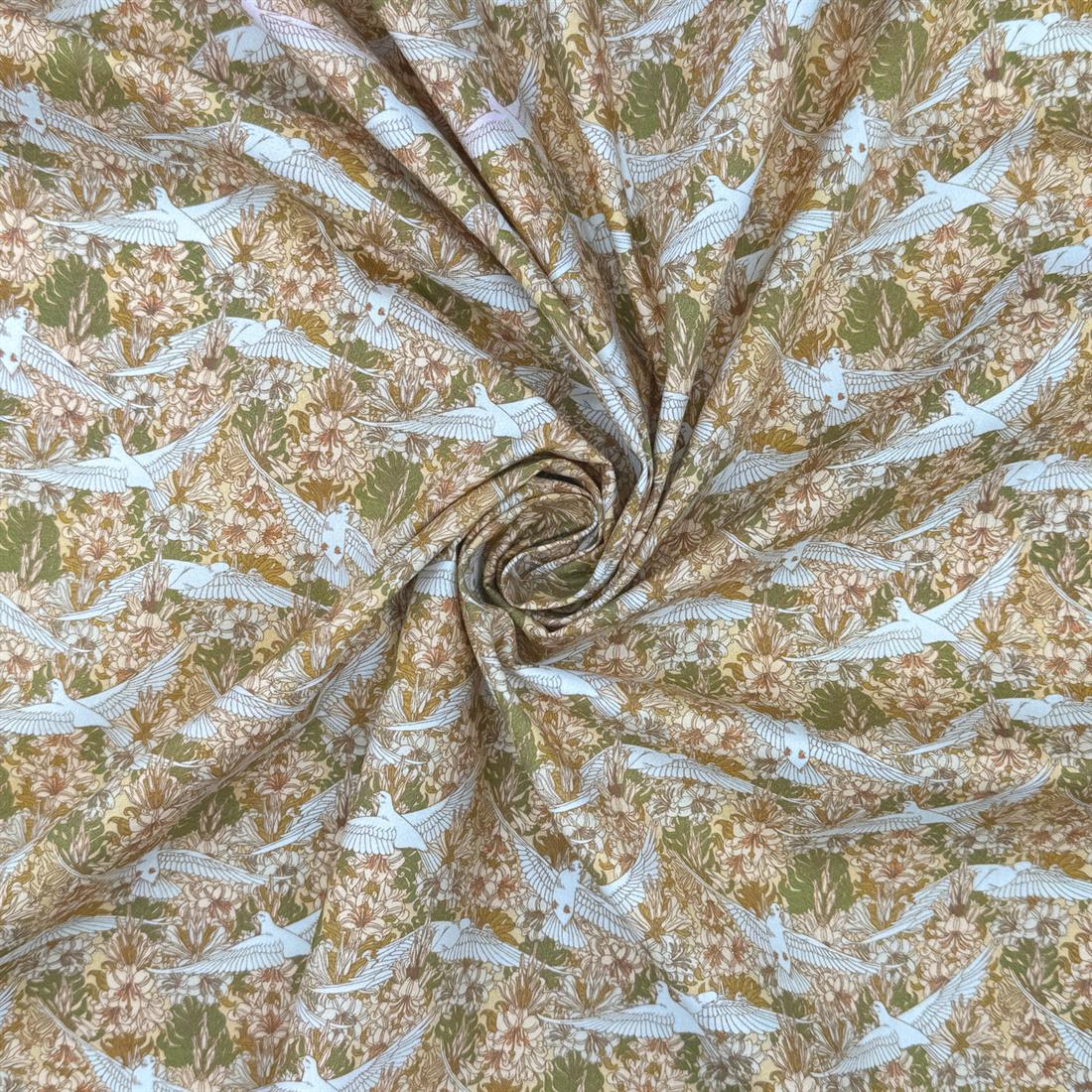 Maurice Pillard Verneuil Doves William Morris Crafty 100% Cotton…