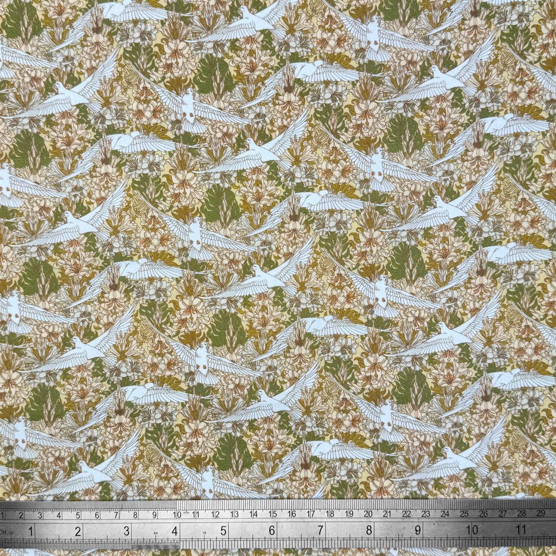 Maurice Pillard Verneuil Doves William Morris Crafty 100% Cotton…