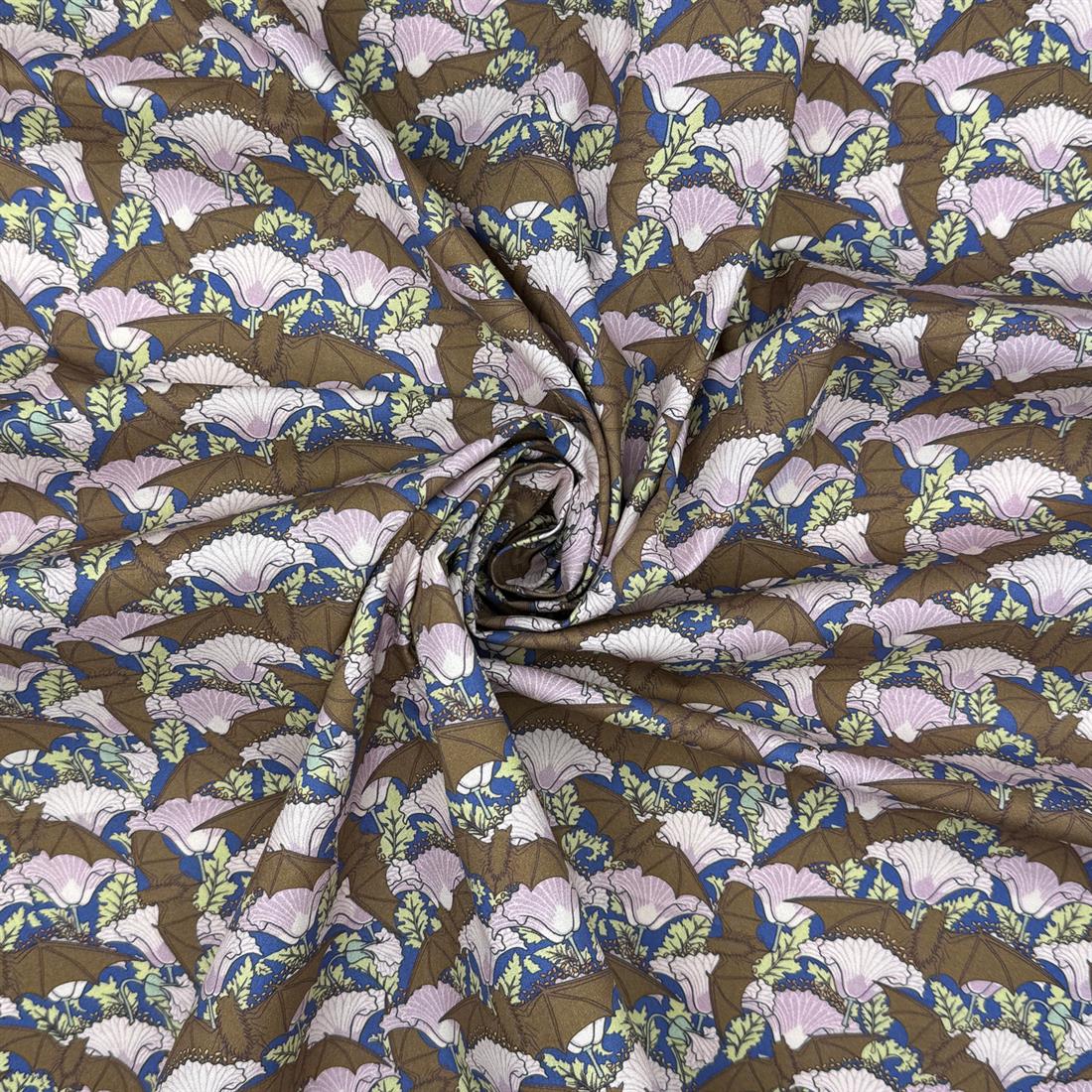 Maurice Pillard Verneuil Bats William Morris Crafty 100% Cotton Fabric