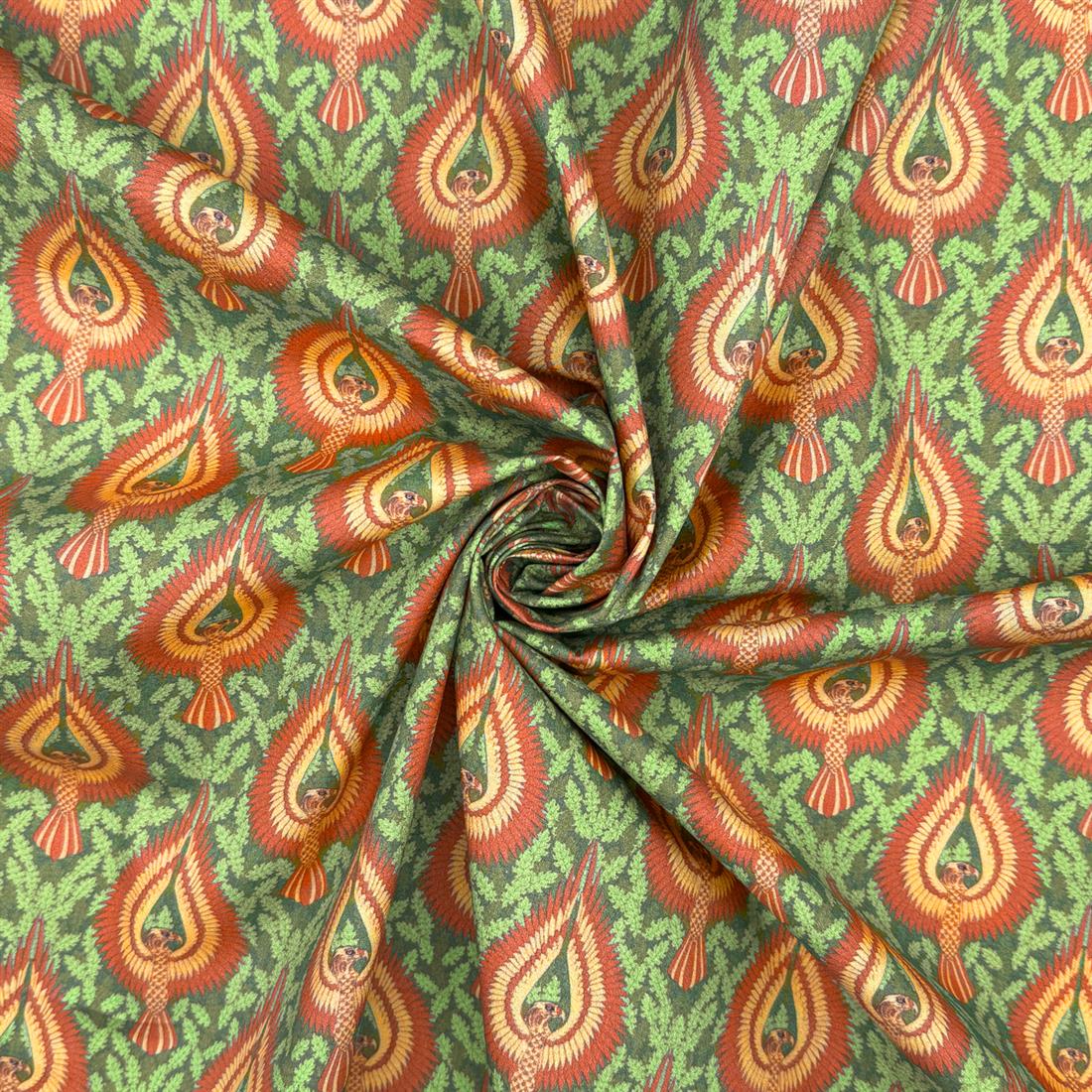 Maurice Pillard Verneuil Eagles William Morris Crafty 100% Cotton…