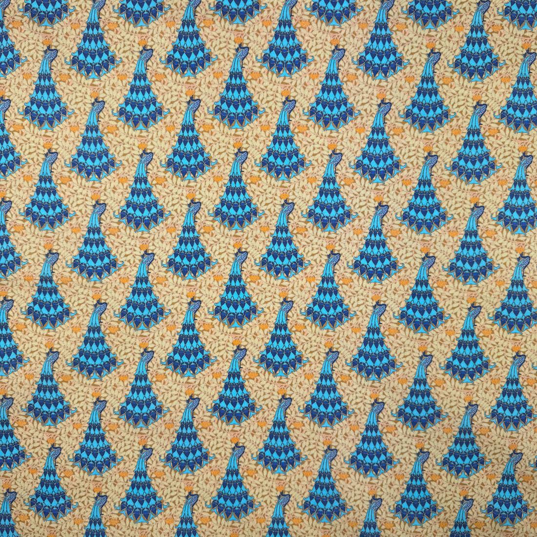 Maurice Pillard Verneuil Peacock William Morris Crafty 100% Cotton…