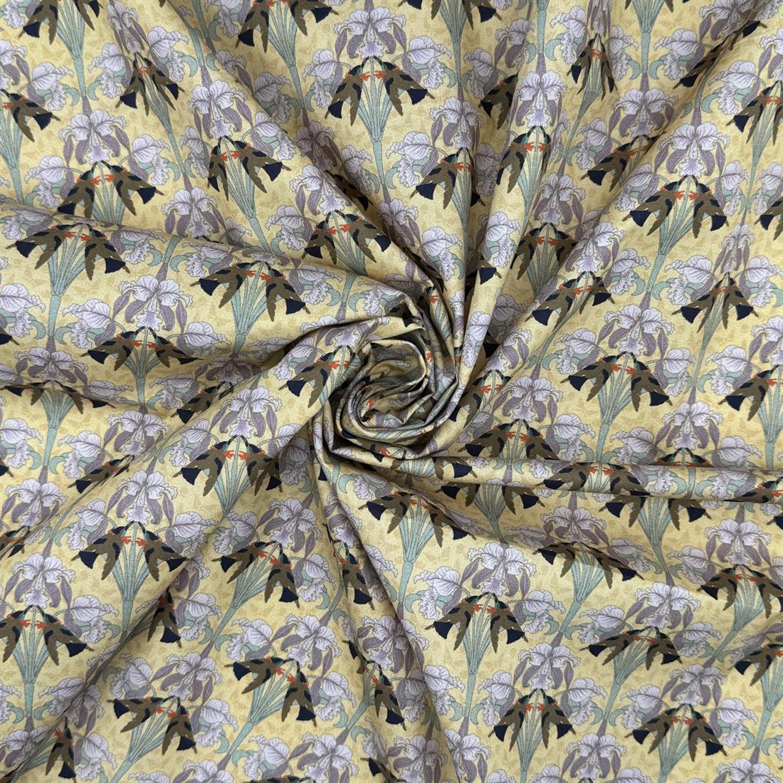 Maurice Pillard Verneuil Hummingbirds William Morris Crafty 100%…