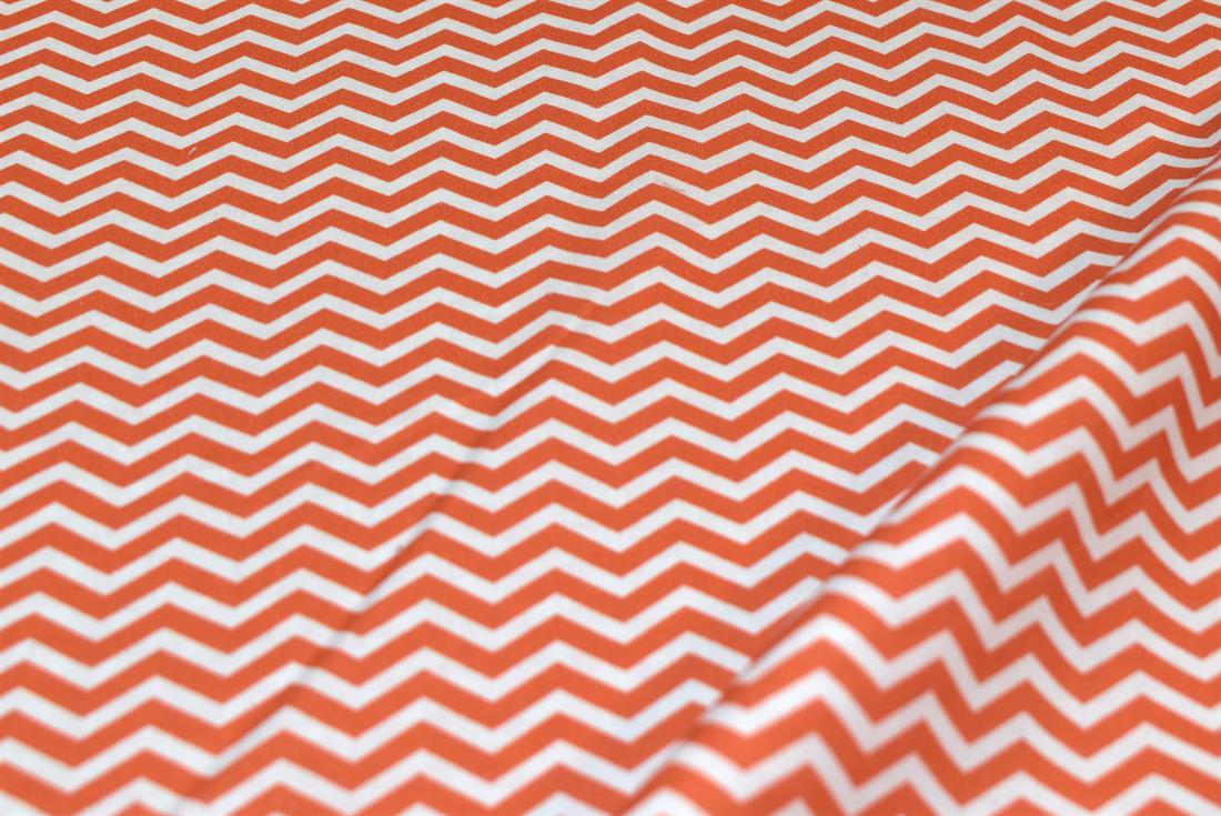 Chevron Printed 100% Cotton Fabric