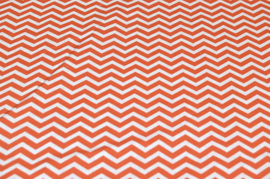Chevron Printed 100% Cotton Fabric