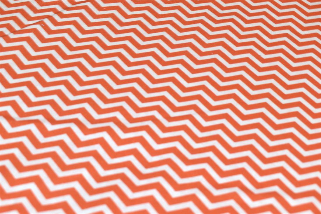 Chevron Printed 100% Cotton Fabric