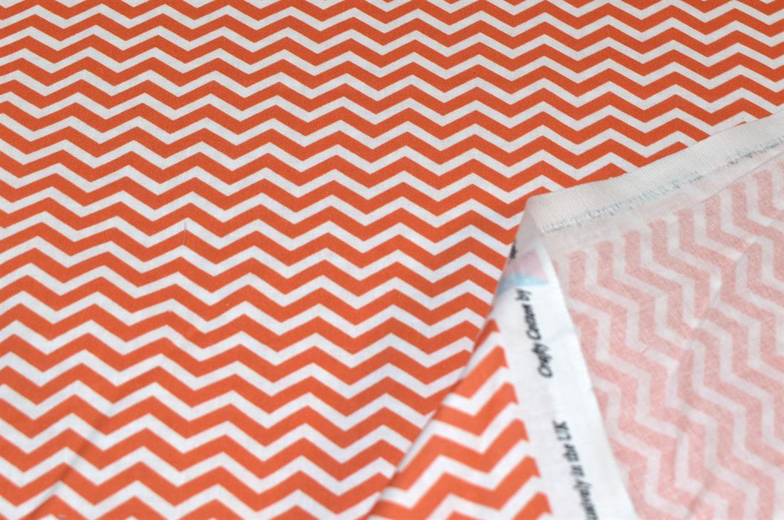 Chevron Printed 100% Cotton Fabric