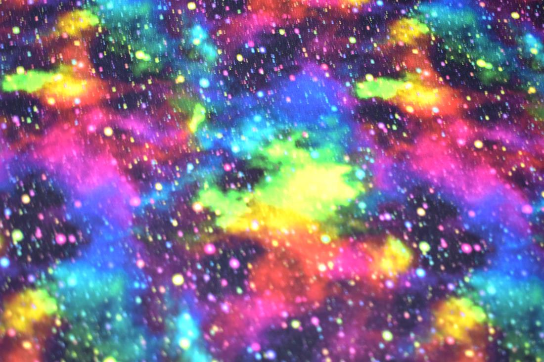 Space Printed 100% Cotton Fabric