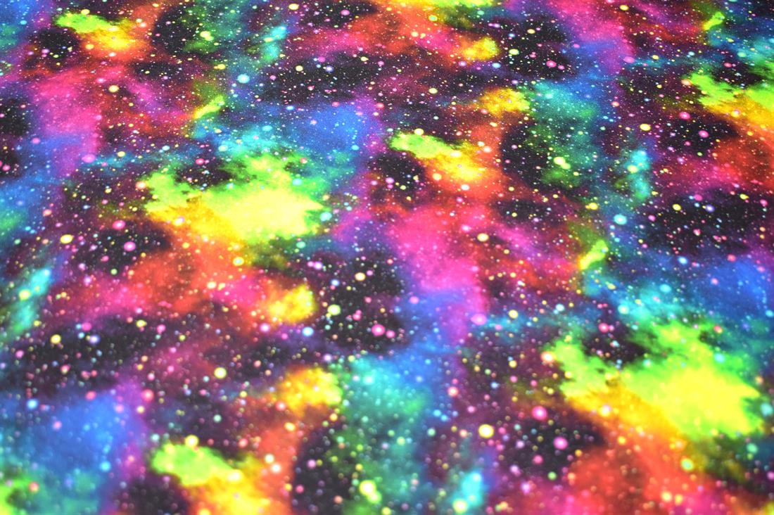 Space Printed 100% Cotton Fabric