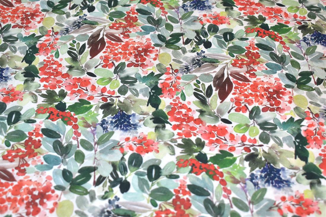 Sage Little Johnny Printed 100% Cotton Fabric