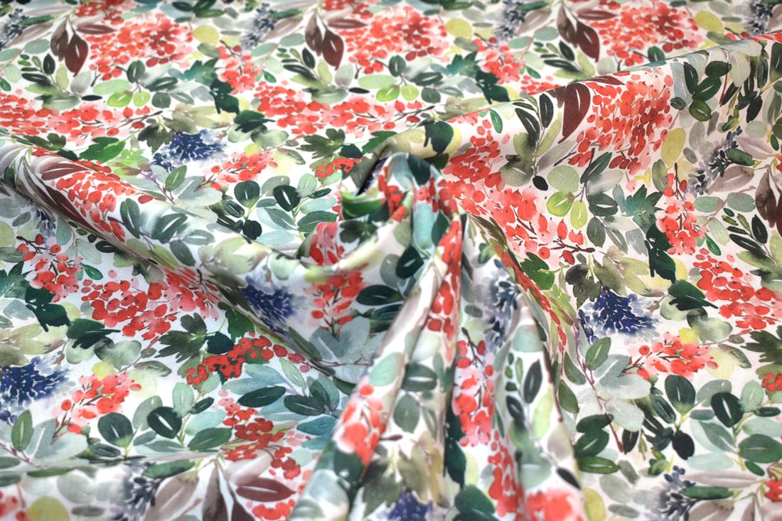 Sage Little Johnny Printed 100% Cotton Fabric