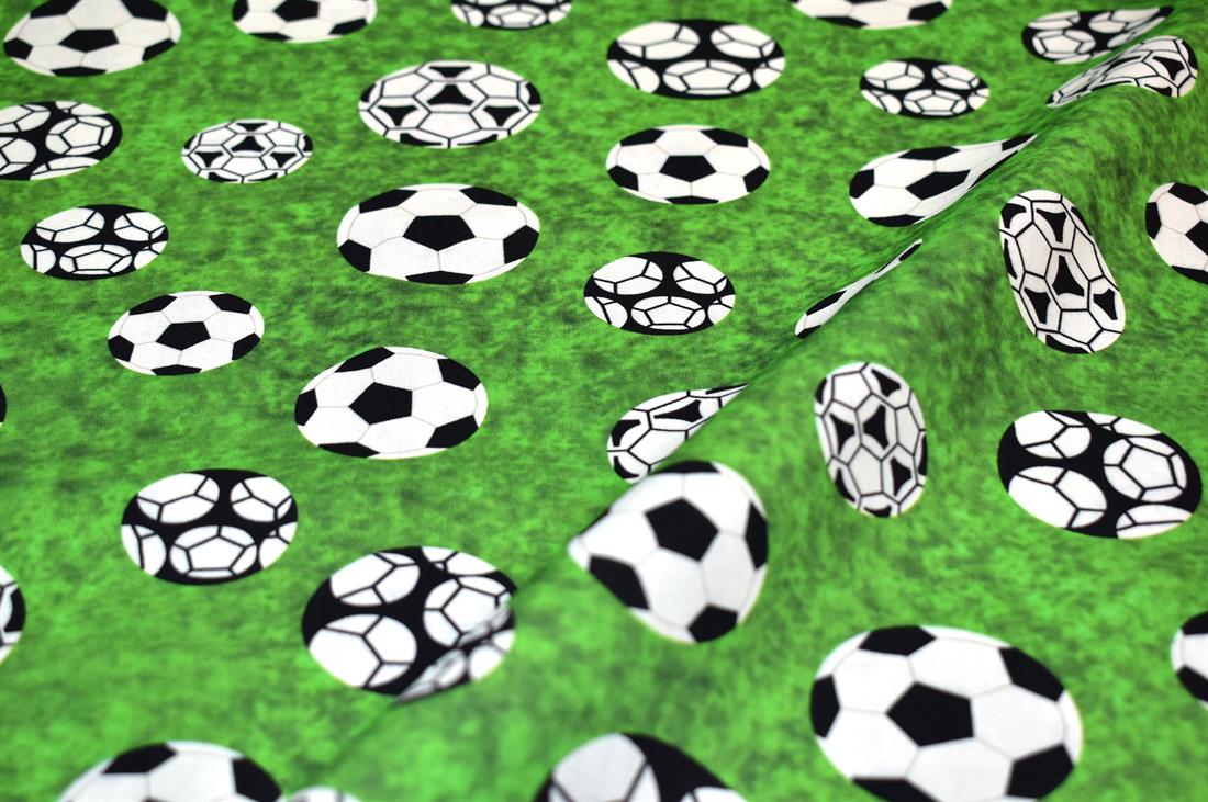 Green Printed Crafty Cottons 100% Fabric