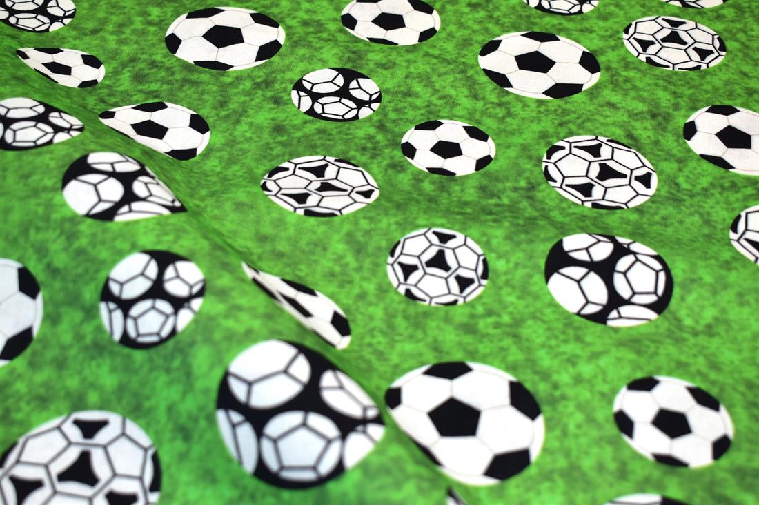 Green Printed Crafty Cottons 100% Fabric