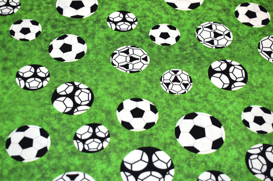 Green Printed Crafty Cottons 100% Fabric