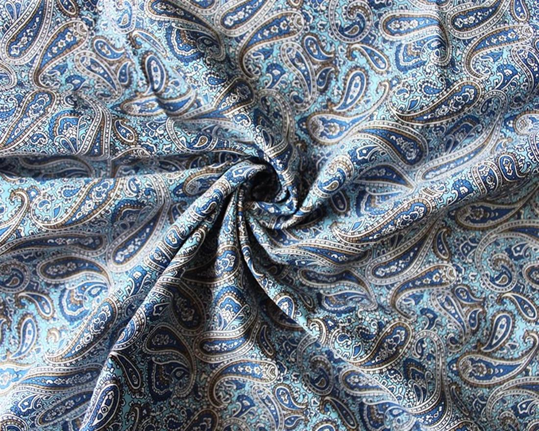 Cotton Poplin Paisley