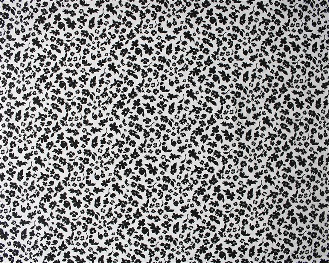 Cotton Poplin Print- Small Flowers