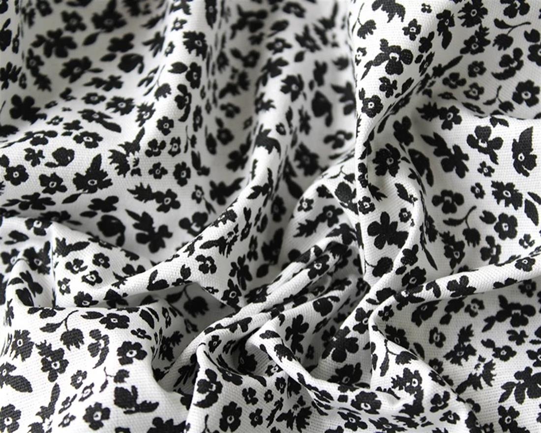 Cotton Poplin Print- Small Flowers