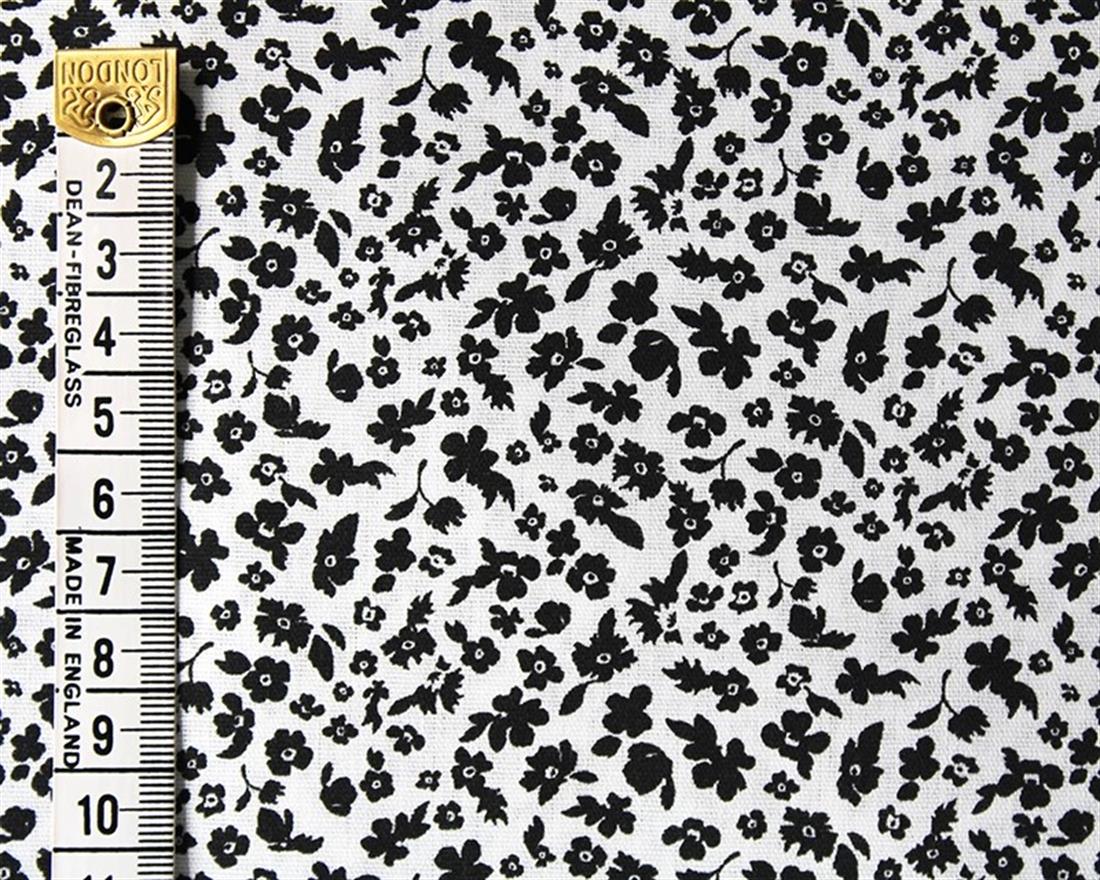 Cotton Poplin Print- Small Flowers