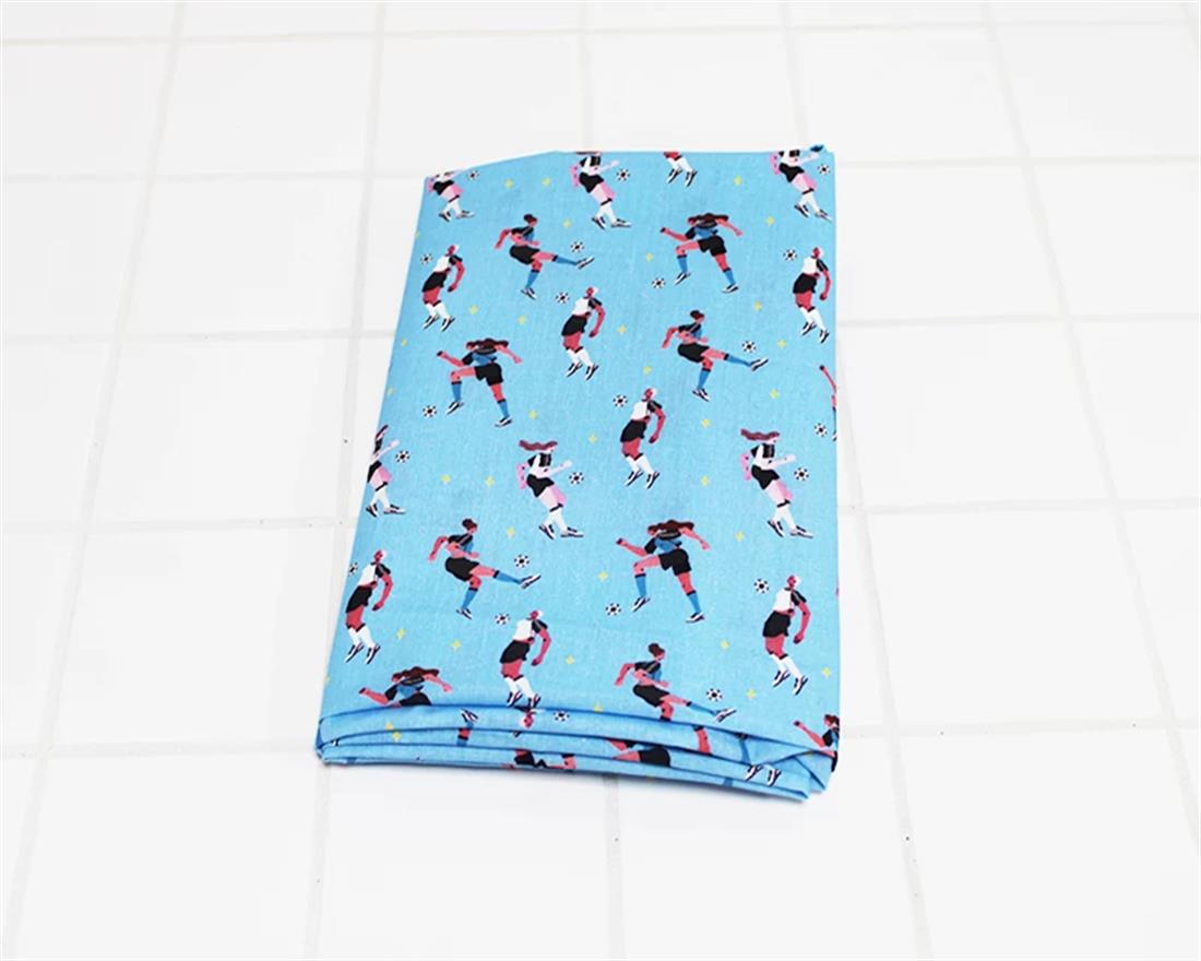 Sky Little Johnny Football Cotton In the Fabrics