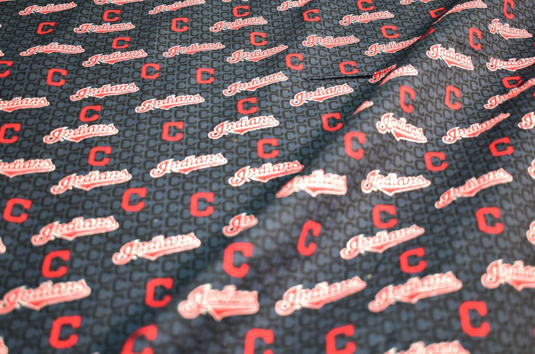 Navy Printed Crafty Cottons Digital 100% Fabric