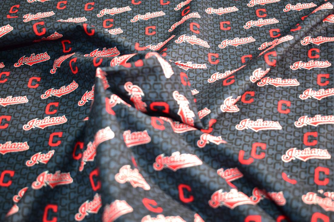 Navy Printed Crafty Cottons Digital 100% Fabric