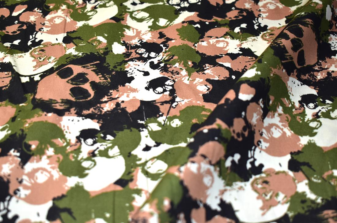 Skull Printed Crafty Cottons Poplin