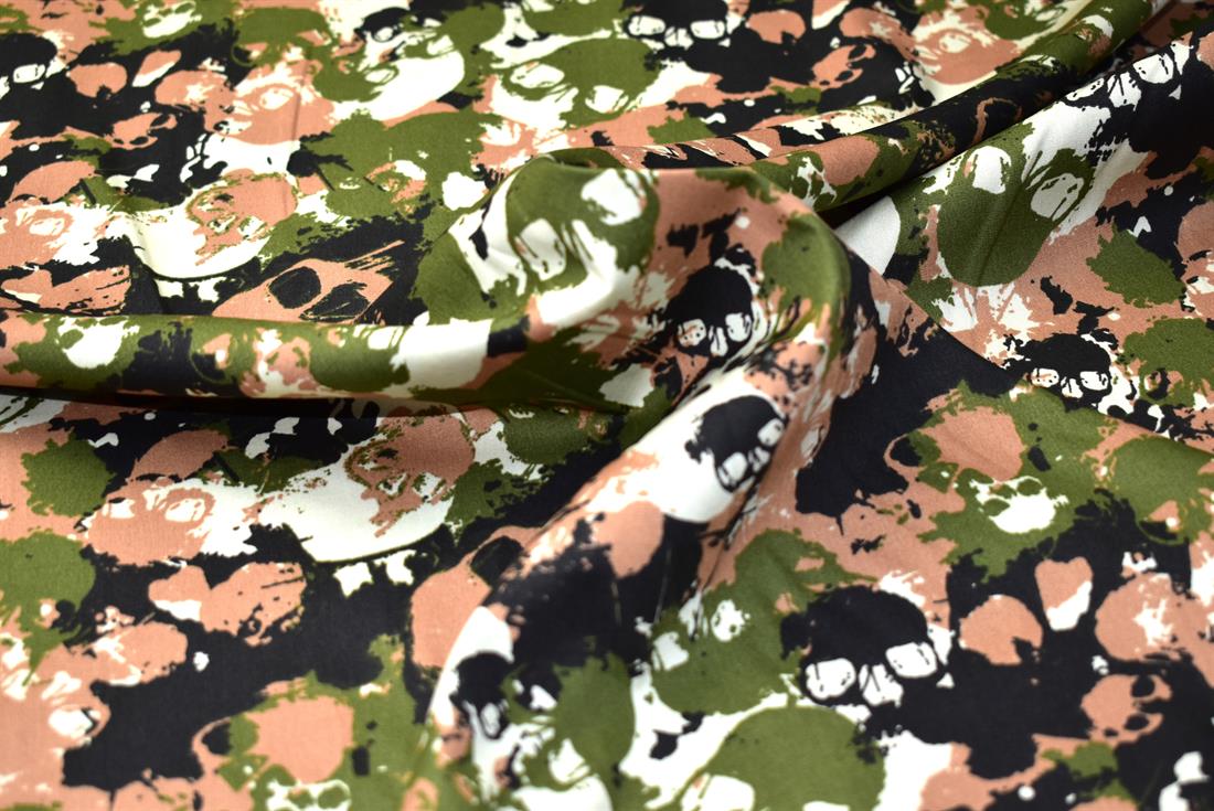 Skull Printed Crafty Cottons Poplin