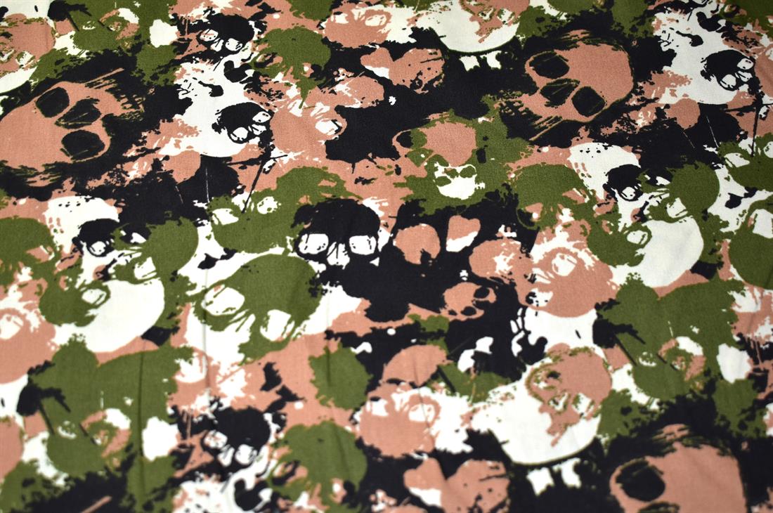 Skull Printed Crafty Cottons Poplin