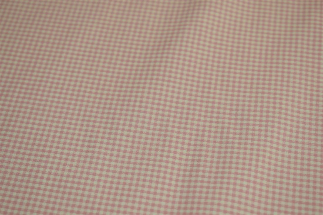 Small Check Print Poplin