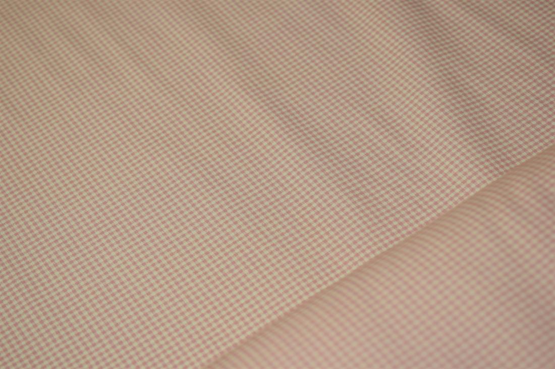 Small Check Print Poplin