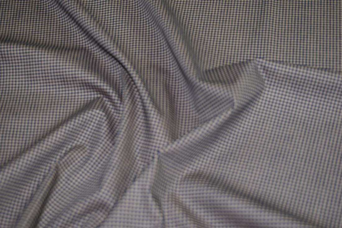 Small Check Print Poplin