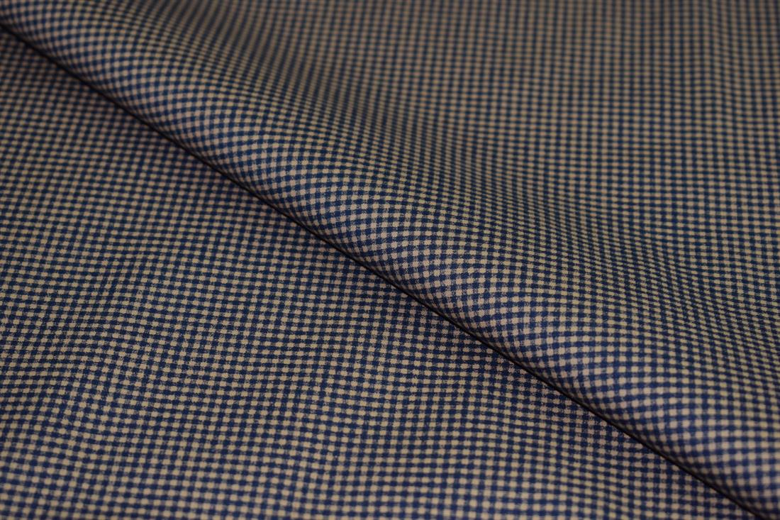 Small Check Print Poplin