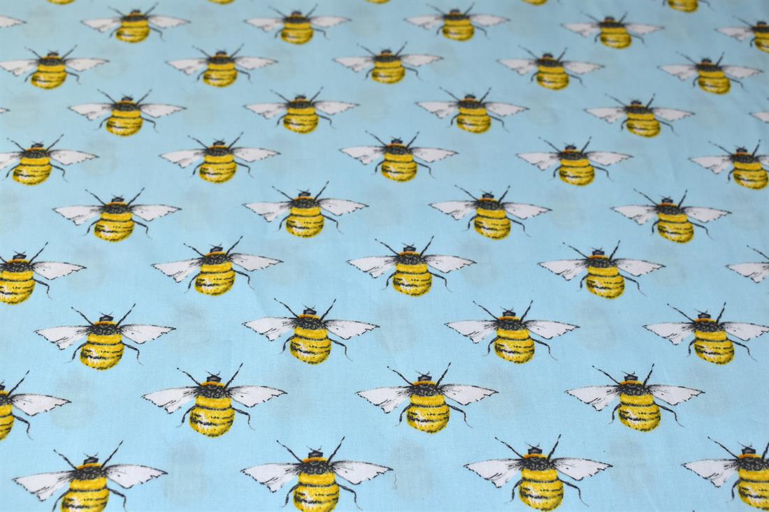 Bees Rose & Hubble Printed Crafty Cottons Poplin