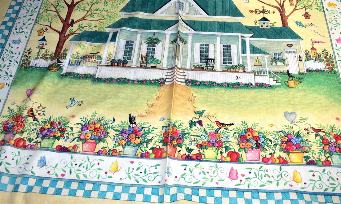Lemon & Lime Printed 100% Cotton Fabric