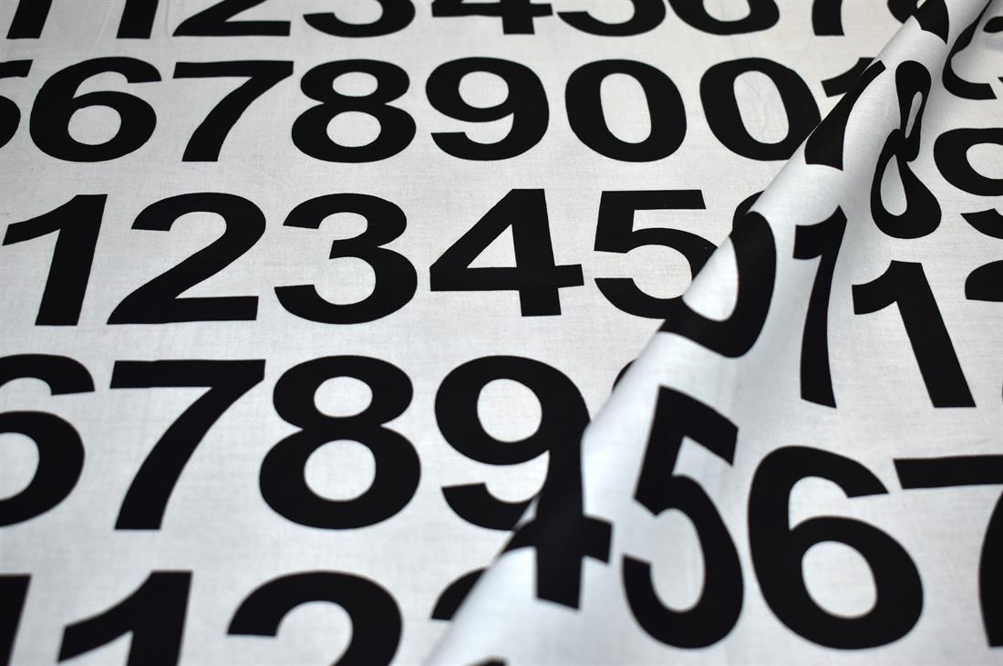 Black & White Printed 100% Cotton Fabric