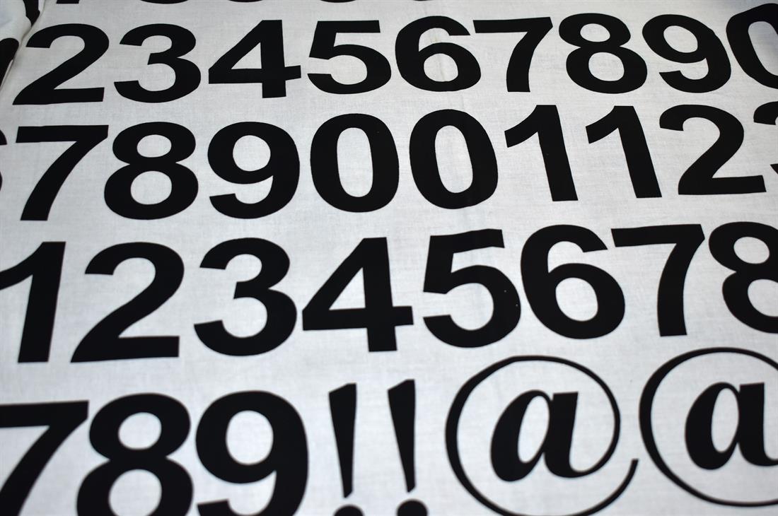 Black & White Printed 100% Cotton Fabric