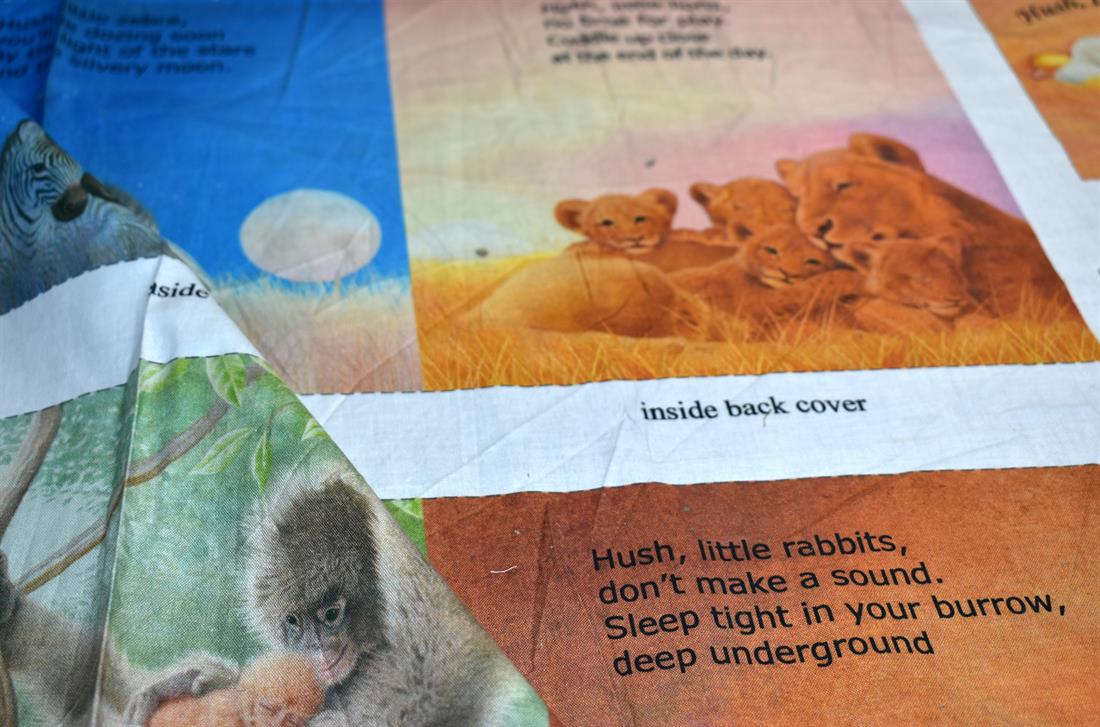 Printed Panel 100% Cotton Fabric