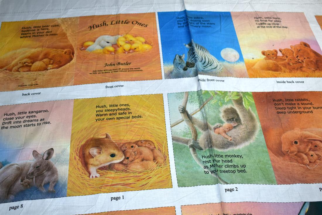Printed Panel 100% Cotton Fabric