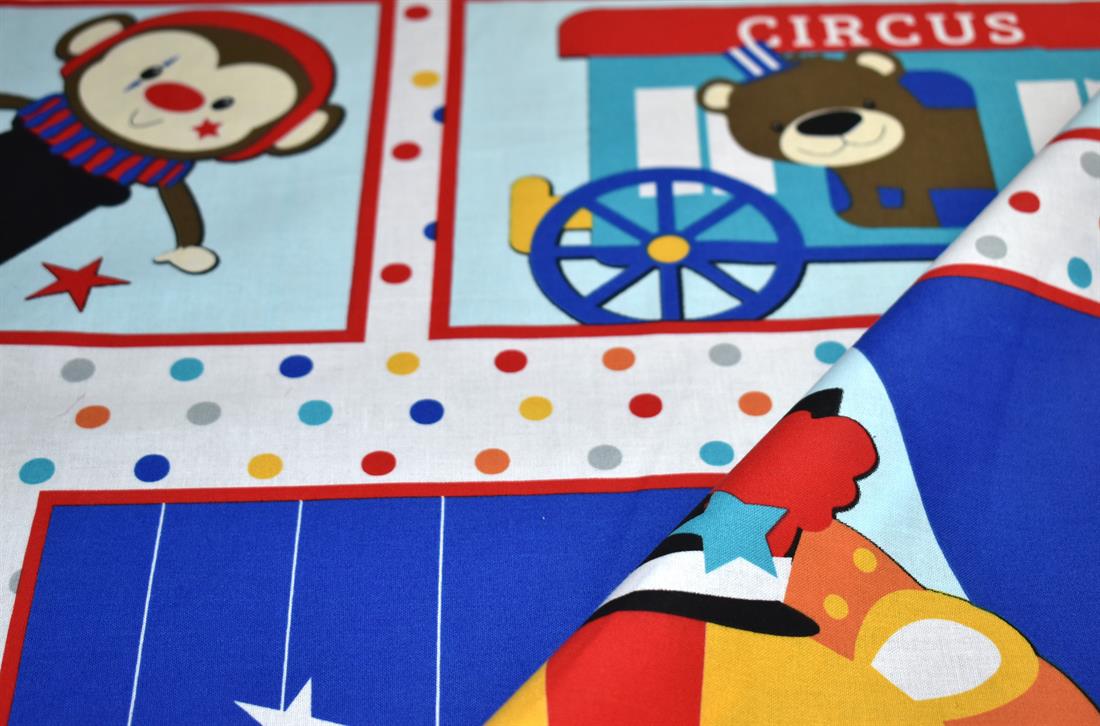 Printed Panel 100% Cotton Fabric
