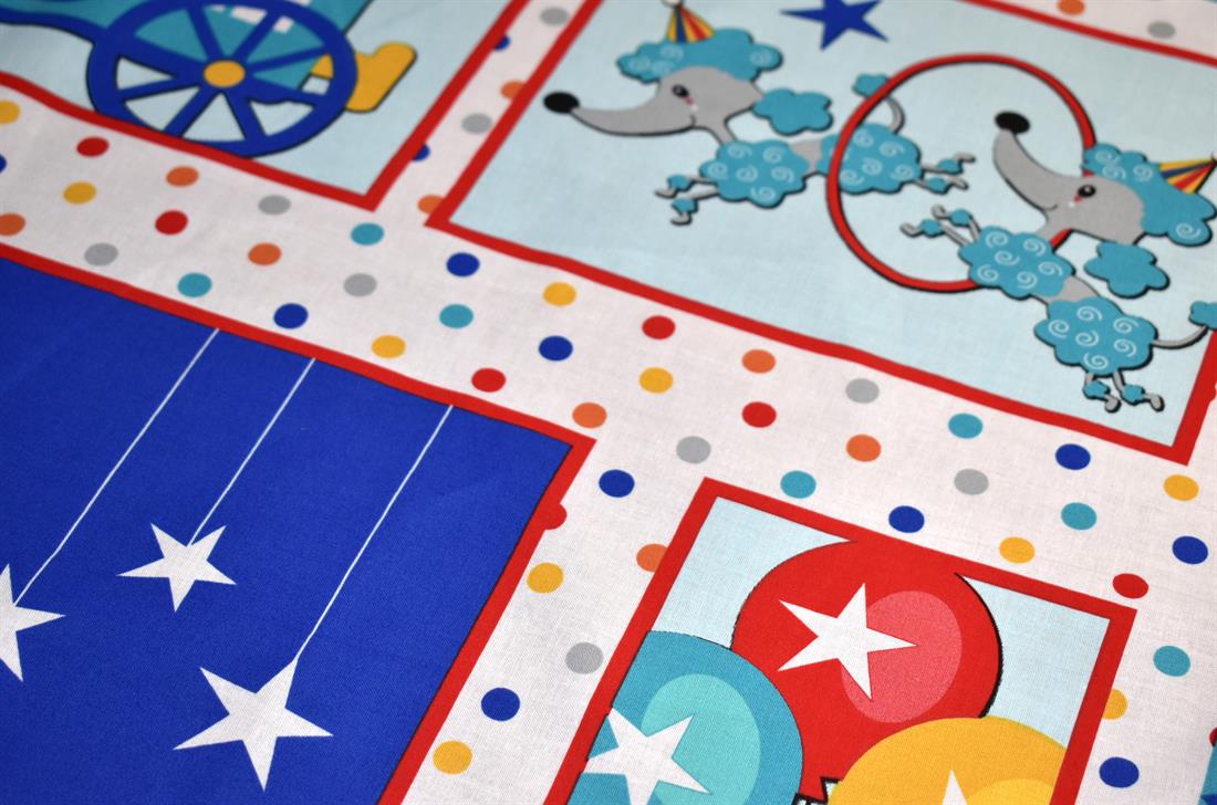 Printed Panel 100% Cotton Fabric