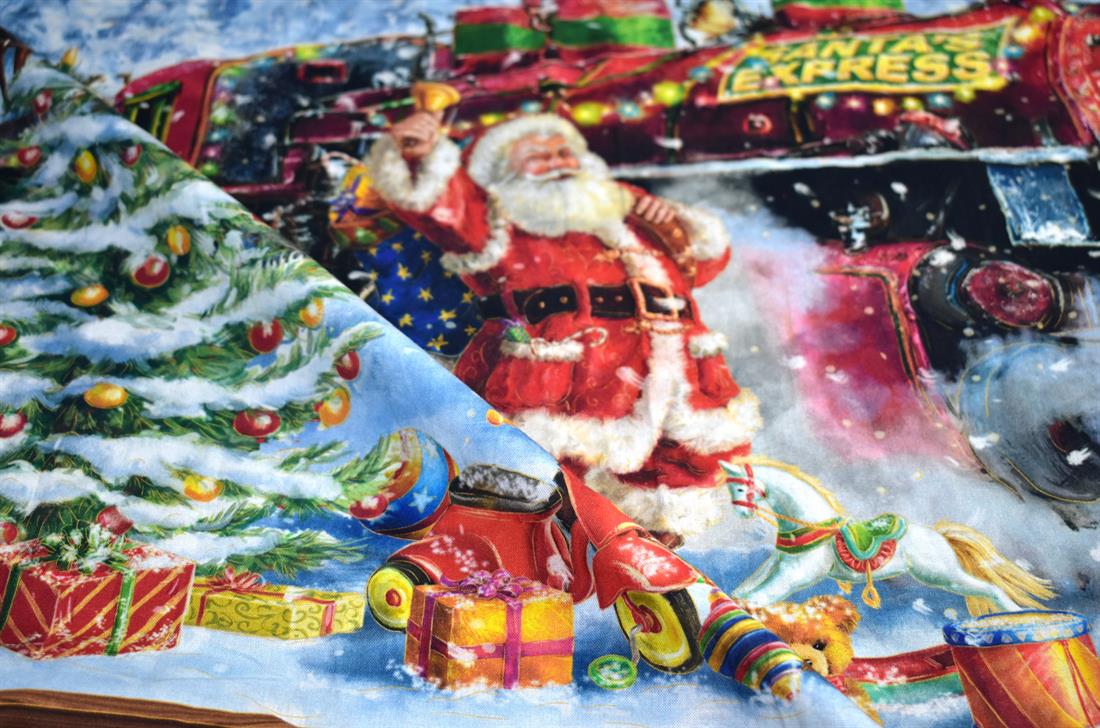 Printed Panel 100% Cotton Fabric