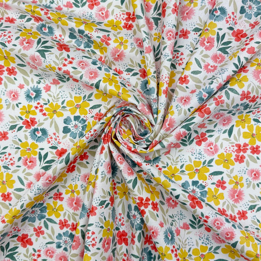 Pink Zorn Printed 100% Cotton Fabric