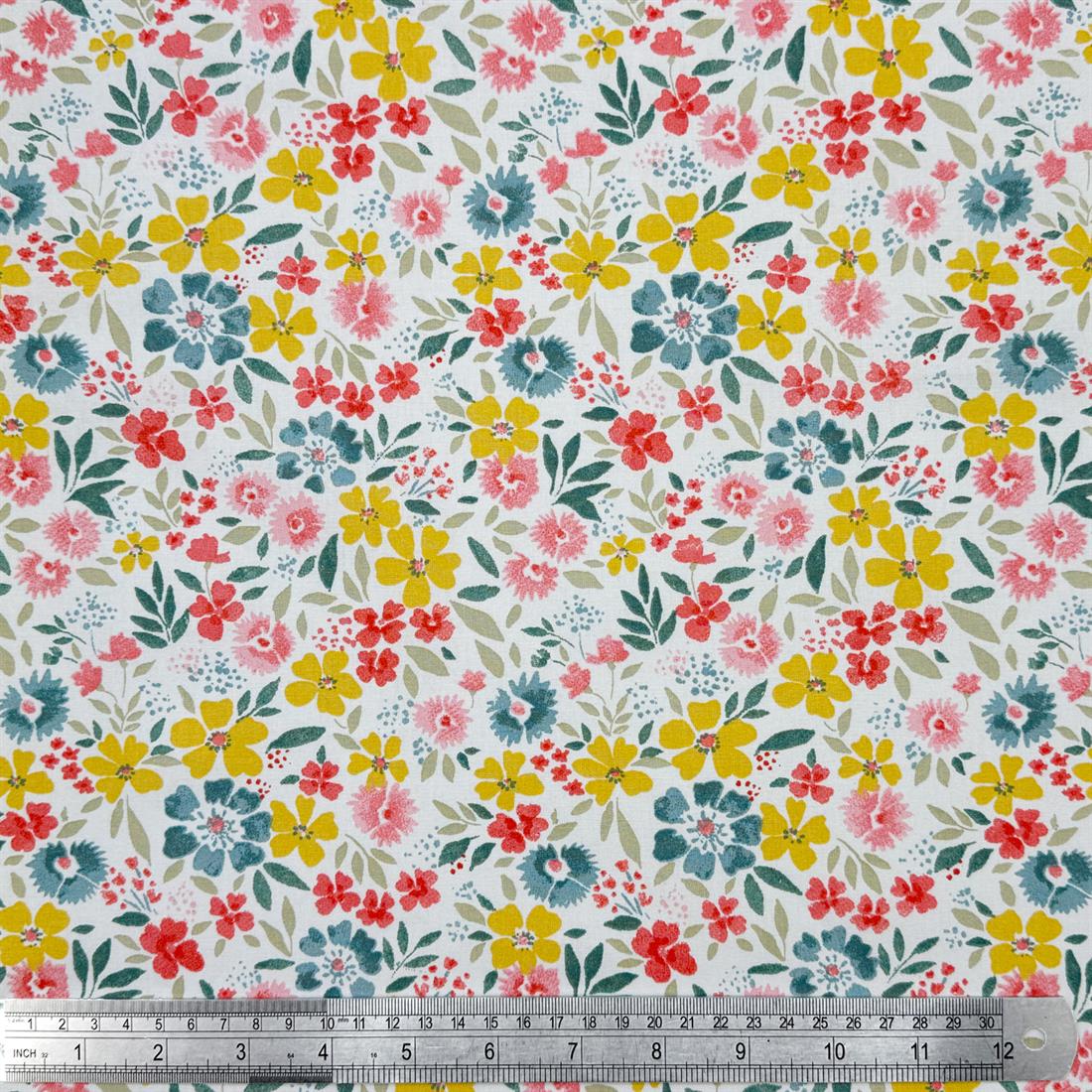 Pink Zorn Printed 100% Cotton Fabric