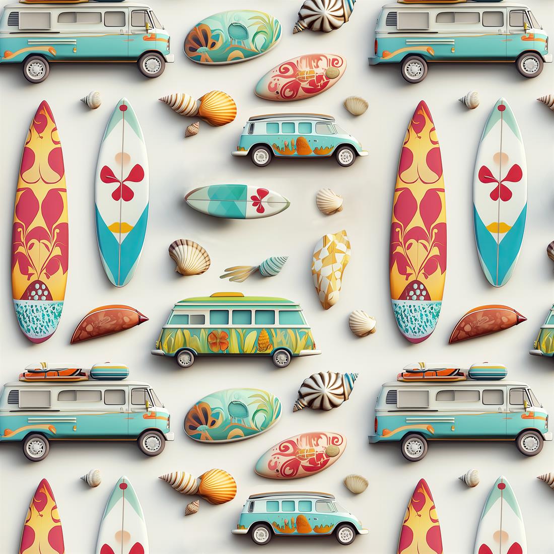 Cream Campers Crafty Cottons