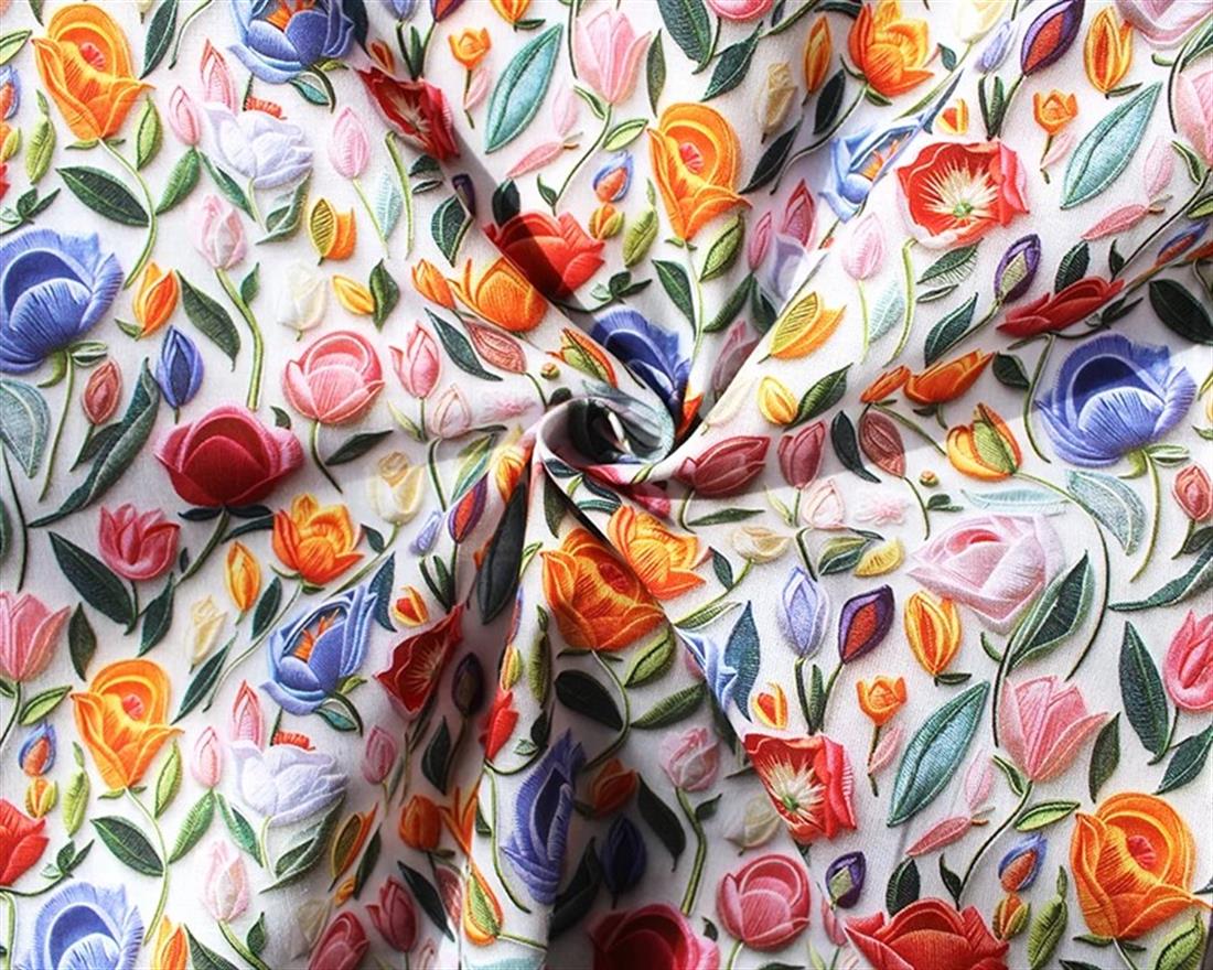 Little Johnny Floral 3D Cotton New Printed