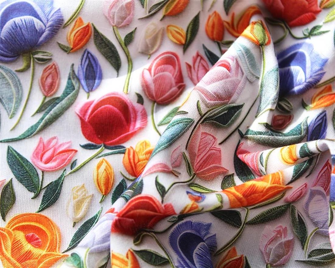 Little Johnny Floral 3D Cotton New Printed