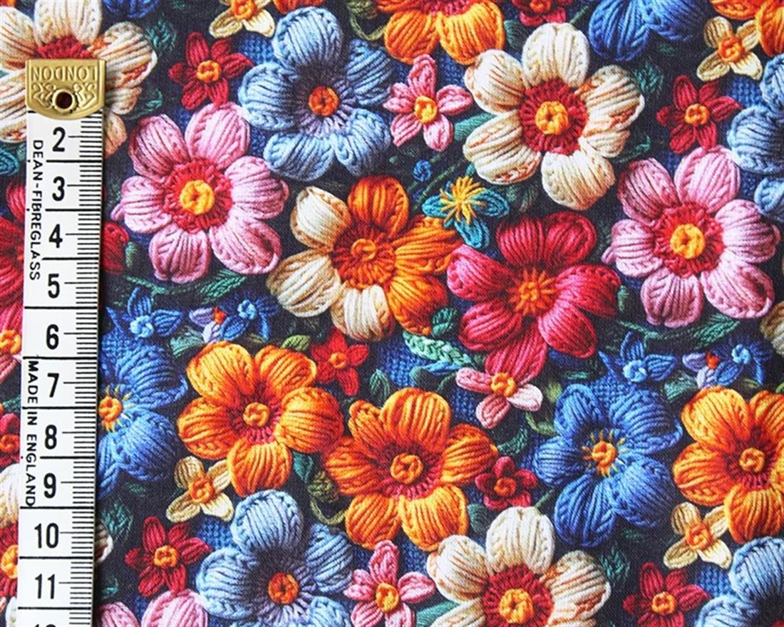 Little Johnny Floral 3D Cotton New Printed